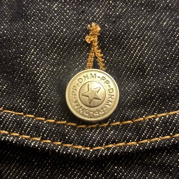 Princess Polly Dark Blue Jean Jacket - Picture 13 of 13